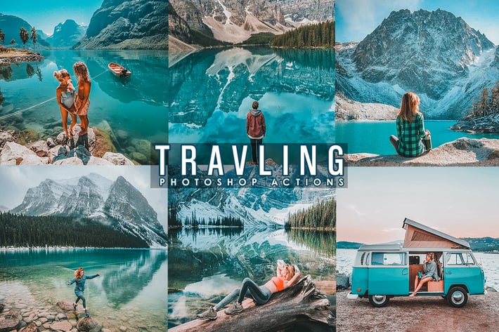Travel Blogger Photoshop Actions