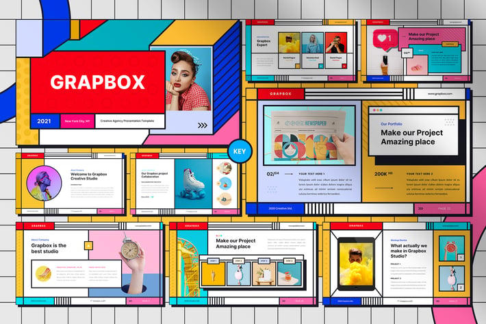 Grapbox - Creative Keynote Template