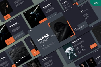  Blank Keynote Template