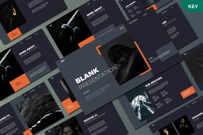  Blank Keynote Template