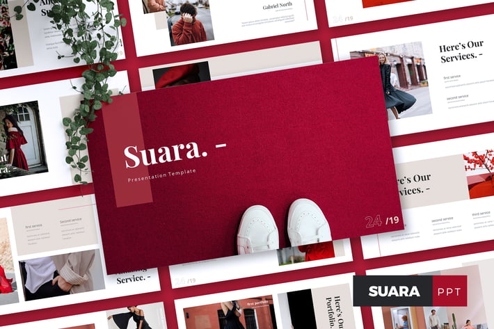 SUARA - Fashion Powerpoint Template