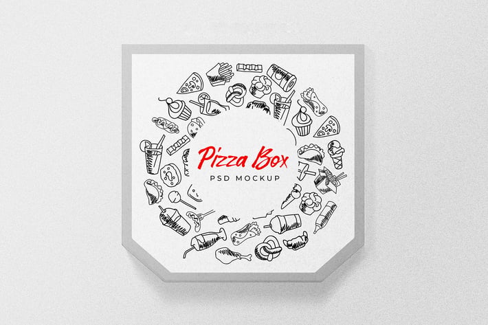 Pizza Box Mockup
