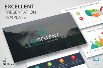 Excellent - Keynote Presentation Template