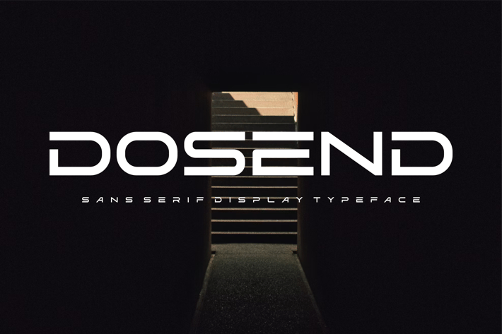 Dosend - Modern Sans Font