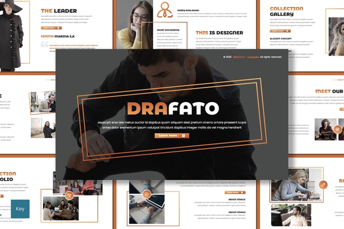 Drafato - Creative Keynote Template