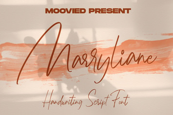 Marryliane Handwriting Font