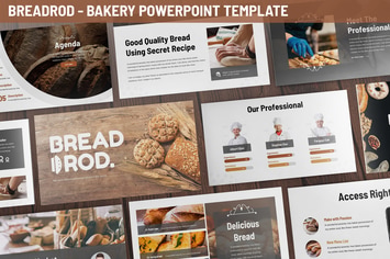 Breadrod - Bakery Powerpoint Template
