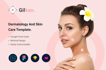 Gilkan - Dermatology and Skin Care Template