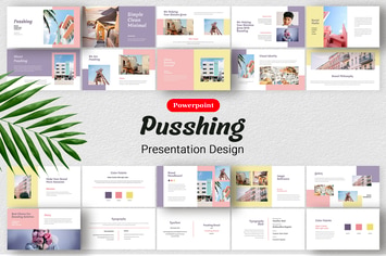 Pusshing - Presentation Design Template Powerpoint