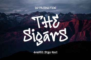 The Sigars - Graffiti Font