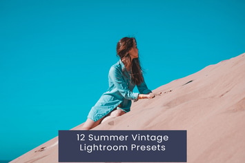 12 Summer Vintage Lightroom Presets