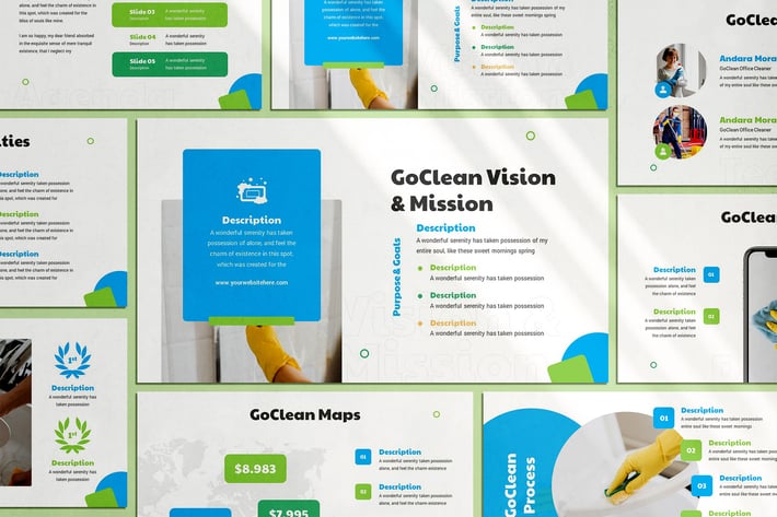 Goclean - Caretaker Keynote Template