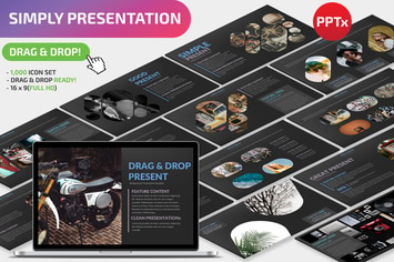 Simply Powerpoint Dark version