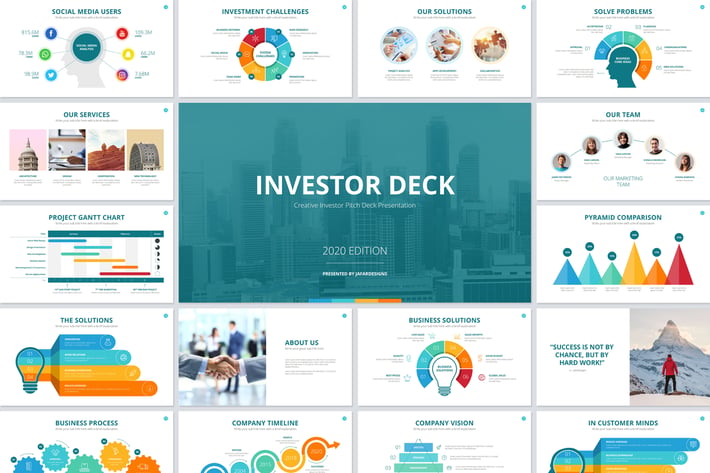 Investor Deck PowerPoint Template