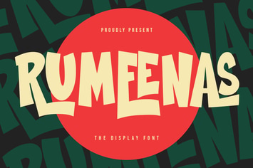 Rumeenas Display Font