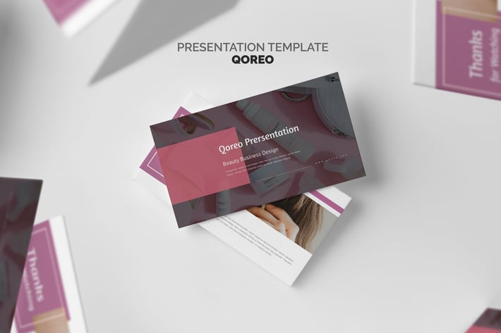Qoreo : Beauty Business Powerpoint
