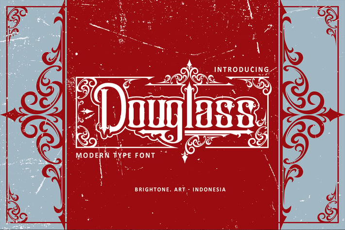 Douglass - blackletter