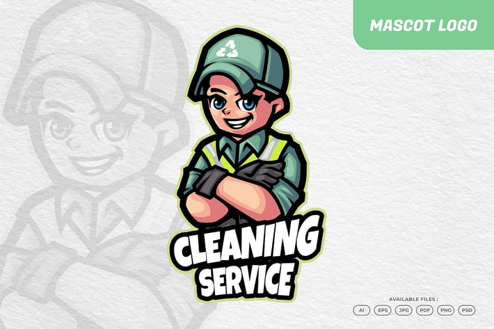 Cleaning Job Logo