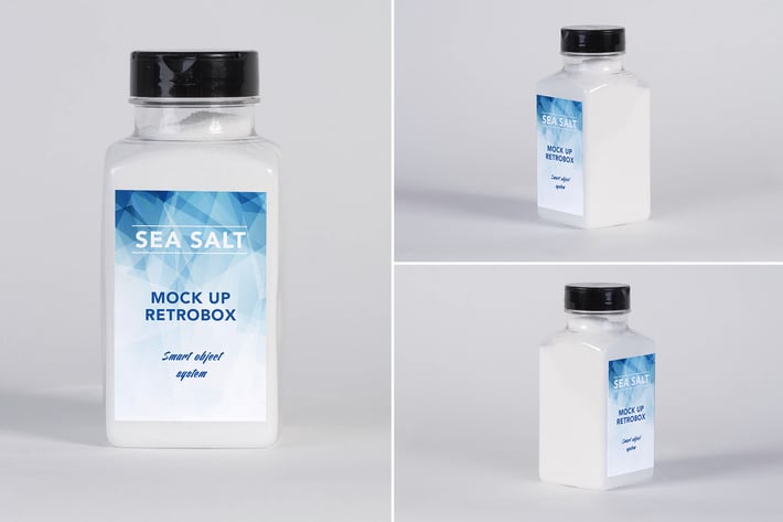 Salt Bottle Mock Up