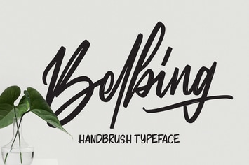 Belbing - Script Font