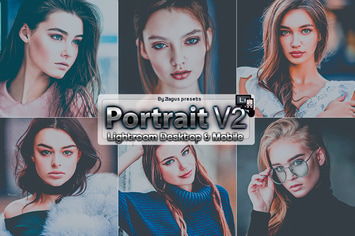 Dark Mood Portrait Lightroom Presets 