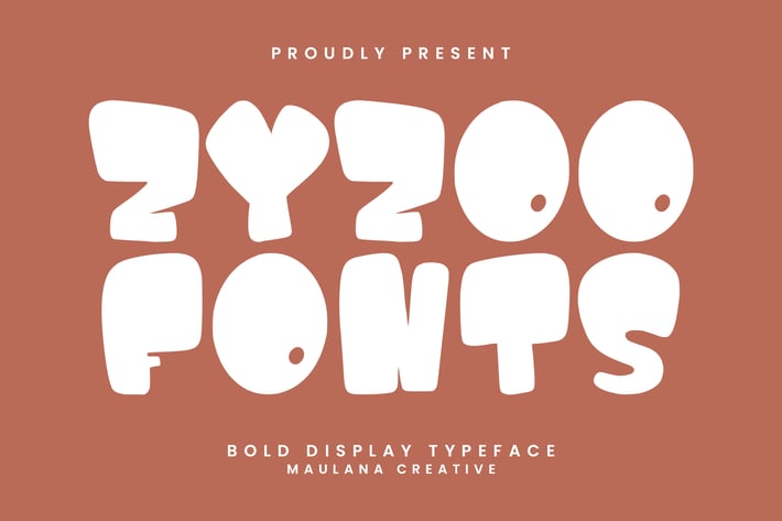 Zyzoo Bold Display Typeface