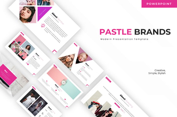 Pastle Brands - Powerpoint Template
