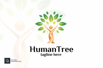 Human Tree - Logo Template