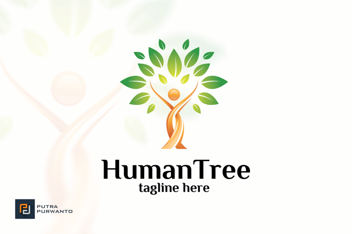 Human Tree - Logo Template
