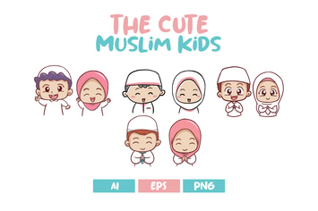 The Cute Muslim Kids