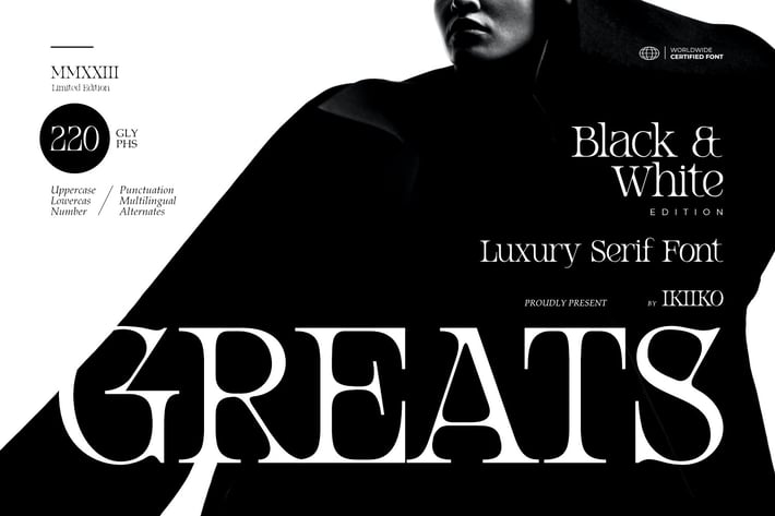 Greats - Luxury Serif Font