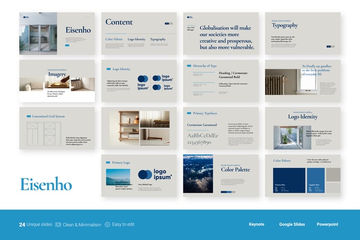 Eisenho - Brand Guidelines Presentation Template
