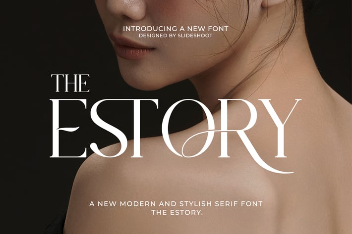 The Estory Modern Serif Font