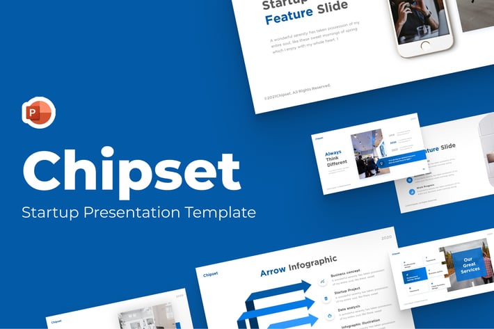 Chipset Startup Modern Powerpoint Template