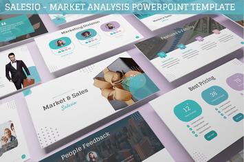 Salesio - Market Analysis Powerpoint Template