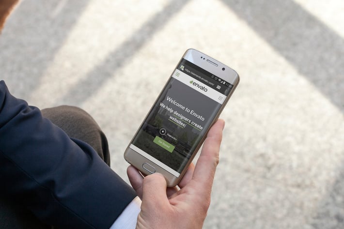 City Street Android Mockup 8 of 8
