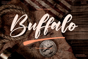 Buffalo Handwritten Font