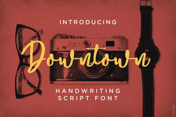 Downtown - Handwriting Script Font