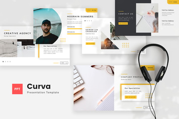 Creative Company Profile PowerPoint Template