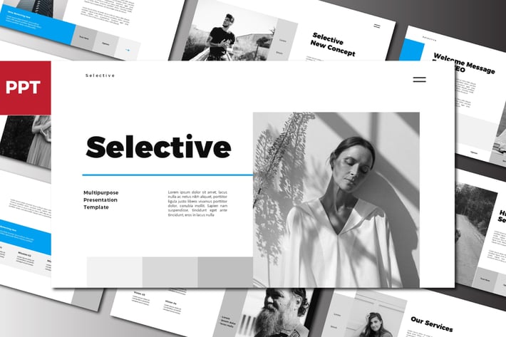 Selective Powerpoint Template