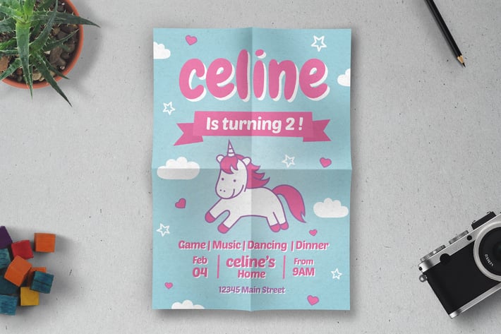 Birthday party Flyer