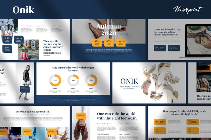 Onik - Multipurpose Business Powerpoint Template