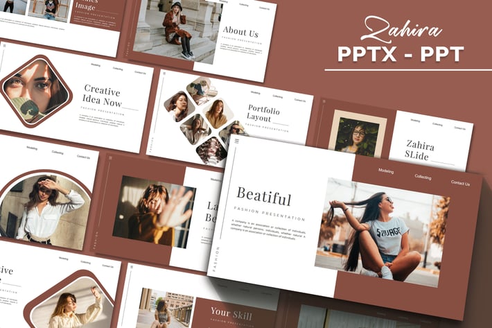 ZAHIRA - Powerpoint Template
