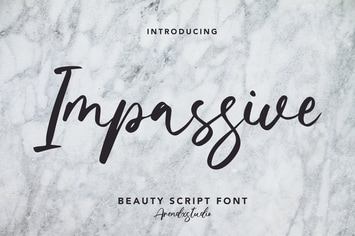 Impassive - Beauty Script Font