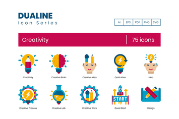 75 Creativity Icons