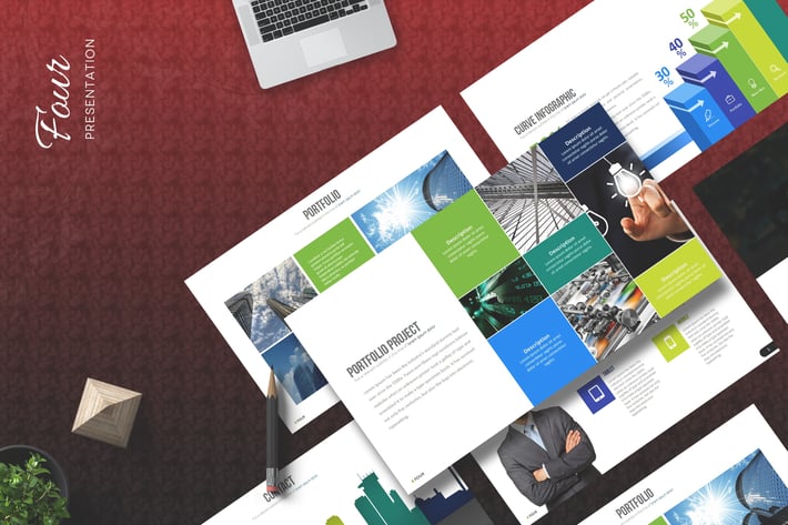Four - Keynote Template