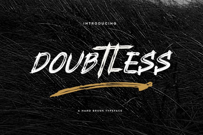 Doubtless Brush Font