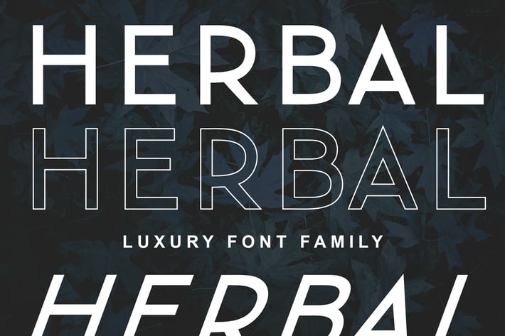 Herbal Font Family