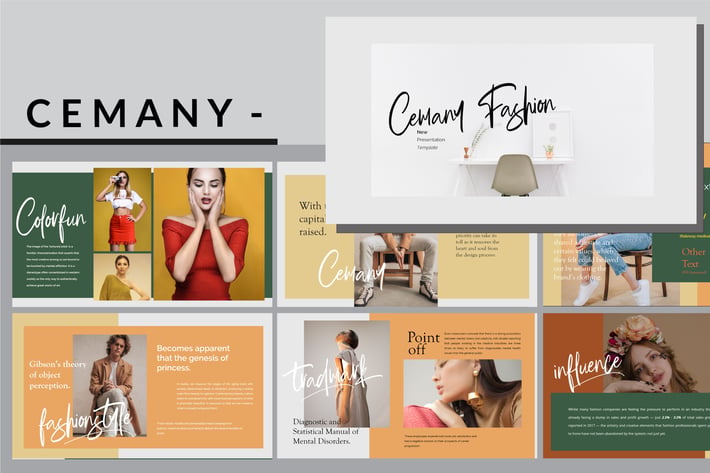 Cemany - Fashion Powerpoint Template