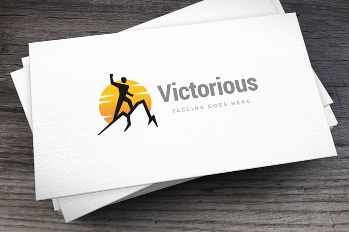Victory Logo Template
